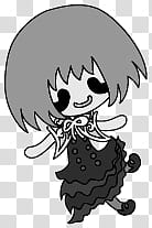 The icons of cute girls, pumpkin-people- transparent background PNG clipart