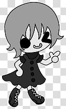 The icons of cute girls, pumpkin-people- transparent background PNG clipart