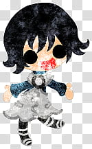The icons of cute girls, pumpkin-people- transparent background PNG clipart