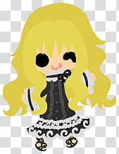 The icons of cute girls, pumpkin-people- transparent background PNG clipart