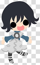 The icons of cute girls, pumpkin-people- transparent background PNG clipart