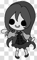 The icons of cute girls, pumpkin-people- transparent background PNG clipart