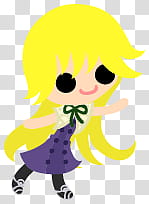 The icons of cute girls, pumpkin-people- transparent background PNG clipart