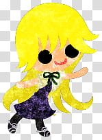 The icons of cute girls, pumpkin-people- transparent background PNG clipart