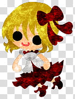 The icons of cute girls, pumpkin-people- transparent background PNG clipart
