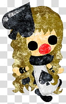 The icons of cute Halloween people, haloween-people- transparent background PNG clipart