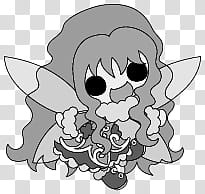 The icons of cute Halloween people, haloween-people- transparent background PNG clipart
