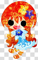 The icons of cute people, autmn-people- transparent background PNG clipart