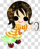 The icons of cute people, autmn-people- transparent background PNG clipart