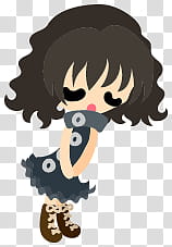 The icons of cute people, autmn-people- transparent background PNG clipart
