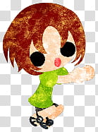 The icons of cute people, autmn-people- transparent background PNG clipart