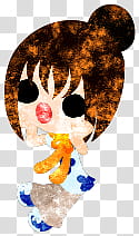 The icons of cute people, autmn-people- transparent background PNG clipart
