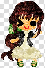 The icons of cute people, autmn-people- transparent background PNG clipart