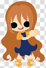 The icons of cute people, autmn-people- transparent background PNG clipart