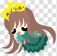 The icons of cute people, meruhen-people- transparent background PNG clipart