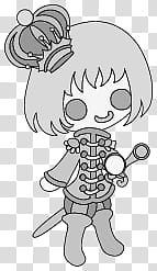 The icons of cute people, meruhen-people- transparent background PNG clipart