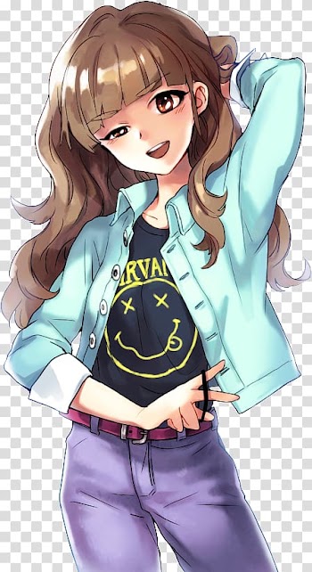 The Idolmaster Cinderella Girls Anime Nirvana Mangaka, Anime transparent background PNG clipart