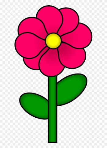 The Images Found On This Website Are Free To Use For - Blue Flower Clipart On Stem