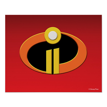 The Incredibles 2 | Logo 2 Poster - Custom Fan Art