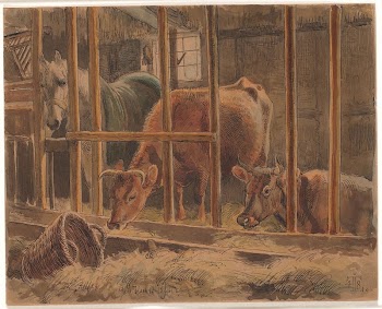 The interior of a stable | Free Photo - rawpixel