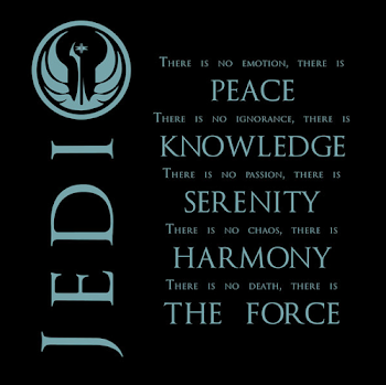 The Jedi Code - Jediism Fan Art (35108549) - Fanpop