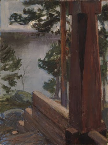 The kalela porch, 1900, by Akseli | Free Photo - rawpixel