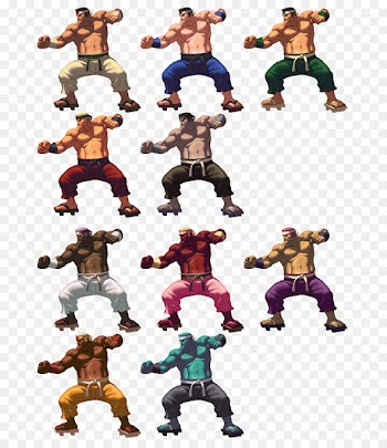 The King of Fighters XIII Ash Crimson Sprite Blog - Goro Daimon 