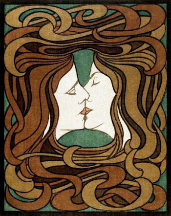 The Kiss (1898) by Peter | Free Photo Illustration - rawpixel