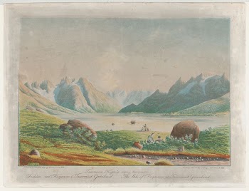 The lake of Kuggsuak at Tasermiut, | Free Photo - rawpixel