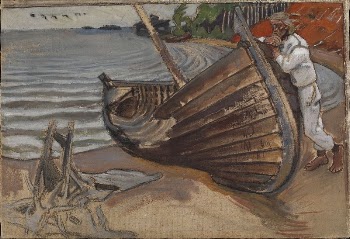 The lamenting boat, 1906, by Akseli | Free Photo - rawpixel