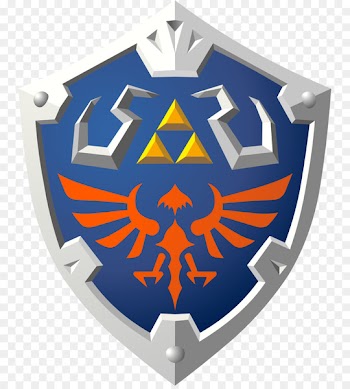 The Legend of Zelda: Skyward Sword The Legend of Zelda: Ocarina of Time The Legend of Zelda: Breath of the Wild Zelda II: The Adventure of Link - logo shield 