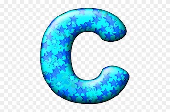 The Letter C Presentation Alphabet Set Party Balloon - Cool Letter