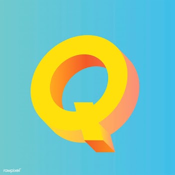 The letter Q vector | Free stock vector - 61026