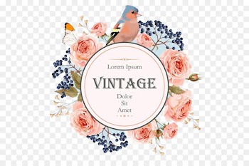 The Little Book of Vintage Colouring Floral design Flower Wreath - Parrot Flower Wedding Cover 