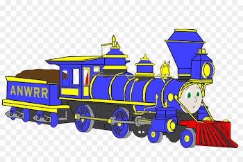 The Little Engine That Could Train Thomas Rail transport Locomotive - bagpiper background 
