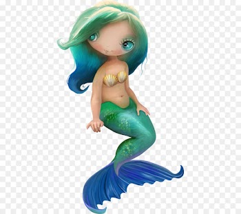 The Little Mermaid Fairy tale Tail - Mermaid Princess 