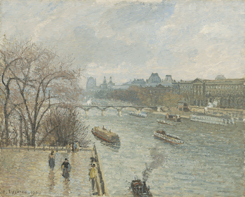 The Louvre, Afternoon, Rainy Weather | Free Photo - rawpixel