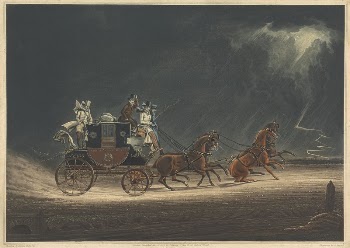 The Mail Coach in a Thunder | Free Photo - rawpixel
