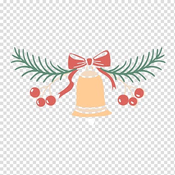 The mood of Christmas Hanbok, Christmas bells transparent background PNG clipart