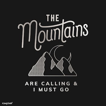 The mountains are calling illustration | Free stock vector - 557950