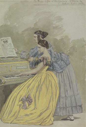 The Music Lesson or the Governess: | Free Photo - rawpixel