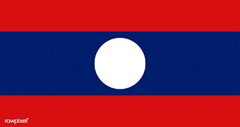 The national flag of Laos | Free stock vector - 505191