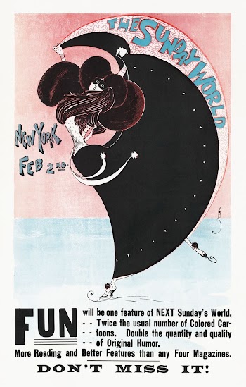 The New York Sunday World, | Free Photo Illustration - rawpixel