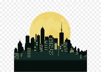 The night sky of the city 