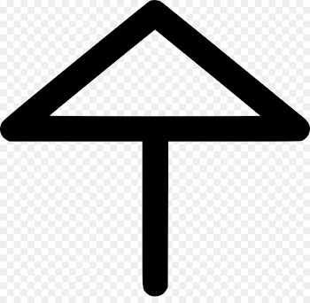The Noun Project Arrow Computer Icons Visual language Triangle - arow symbol 