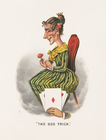 "The odd trick" (1884) by Currier | Free Photo Illustration - rawpixel