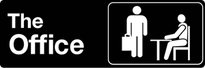 The Office TV Show Sign Logo Vector