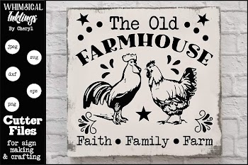 The Old Farmhouse SVG