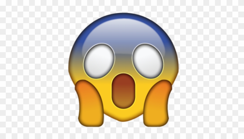 The Omg Emoji, But I Think We Can All Agree It's Screaming - Omg Emoji