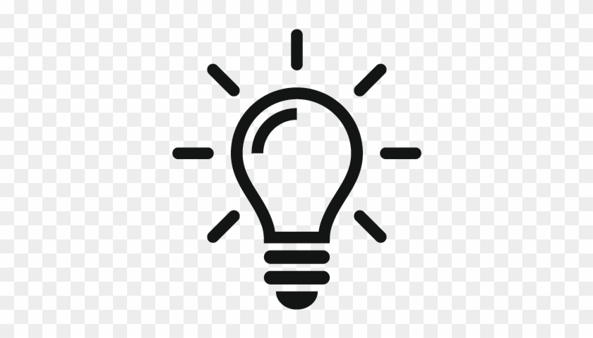 The One Reason - Light Bulb Icon Transparent Background